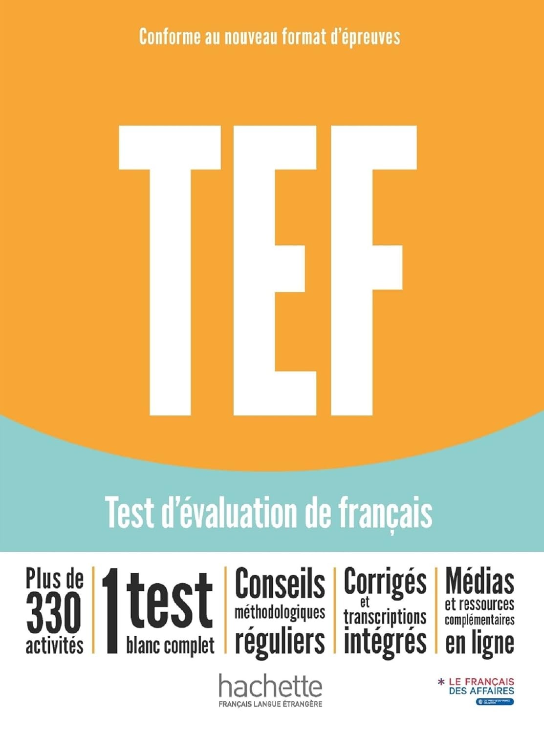 TEF (Test d'évaluation du français) - Click to enlarge picture.
