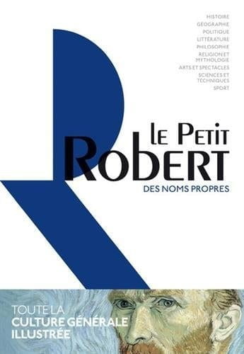 Le petit Robert des noms propres - Click to enlarge picture.