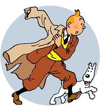 Les aventures de Tintin - Click to enlarge picture.