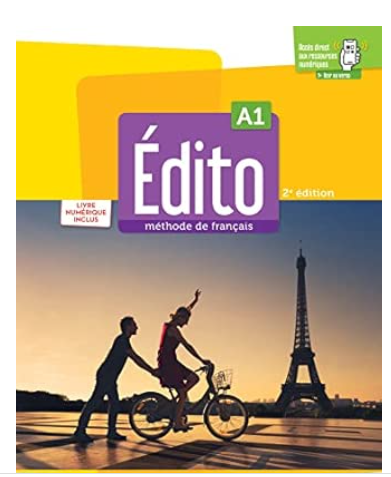 Edito A1 - Méthode de français (Textbook)