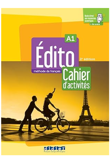 Edito A1 - Cahier d'exercises (Workbook)